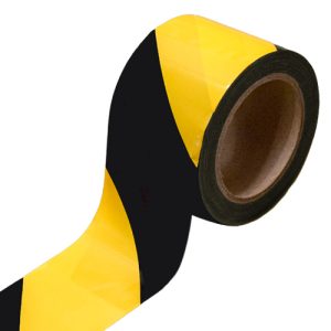 Barrier Tape 75mm x 100m Yellow/Black