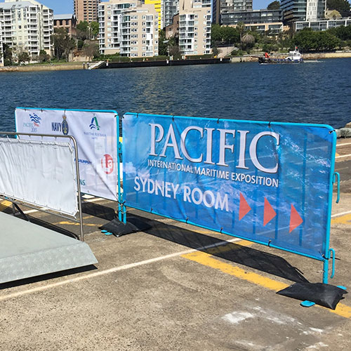 Crowd Control Barrier Coverings - Image 3
