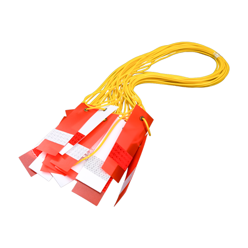 Reflector Line - Red/Wht - 25m Class1