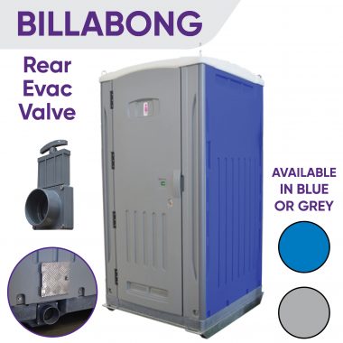 Billabong Rear Evac Valve Toilets - Site HQ