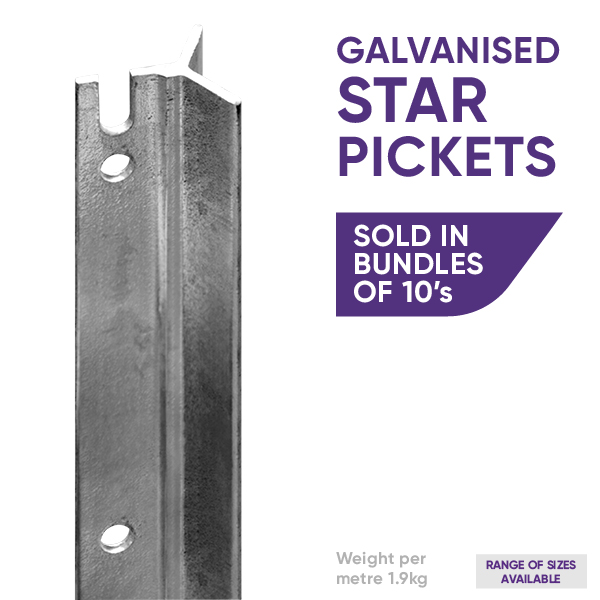 Star Picket Galvanized Site HQ