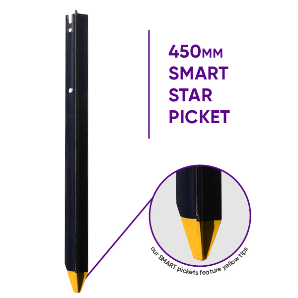 Star Picket 450mm Smart Site HQ