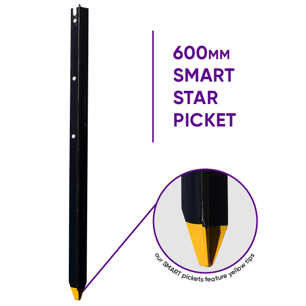 Star Picket 600mm Smart Site HQ