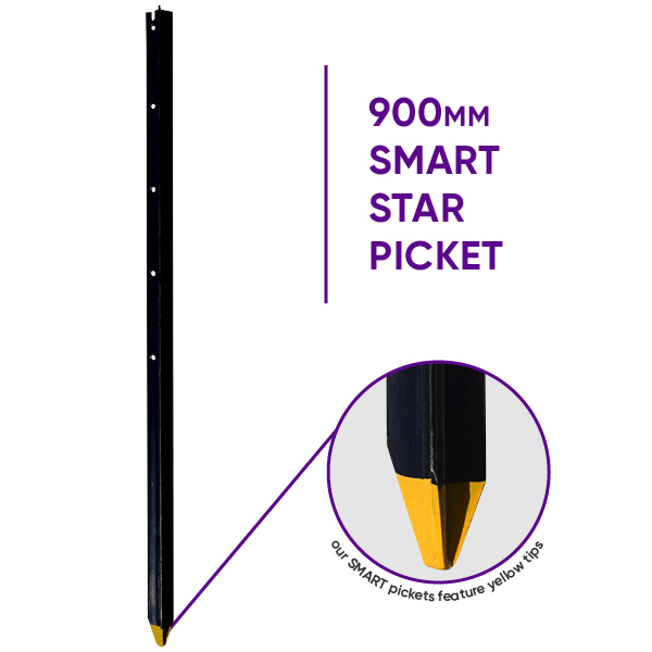 Star Picket 900mm Smart Site HQ