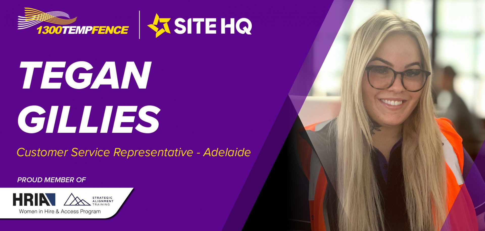 HRIA Women in Hire Program Interview with Tegan Gillies Site HQ