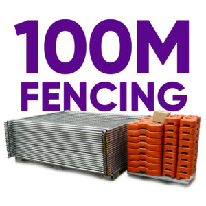 100m of Temp Fence