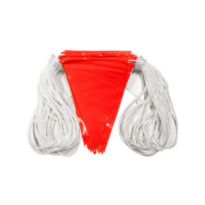 Orange Safety Flagging / Bunting 30m