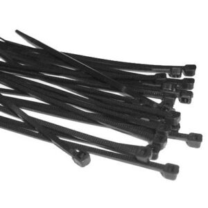 Cable Ties Black - 200x7.5mm Pack of 100