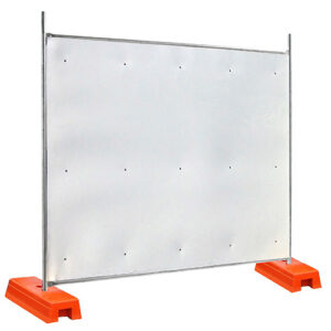 Plastic Sheet Temporary Fencing Panel - 2.4m