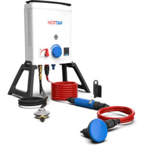 Hot Water System for Portable Showers