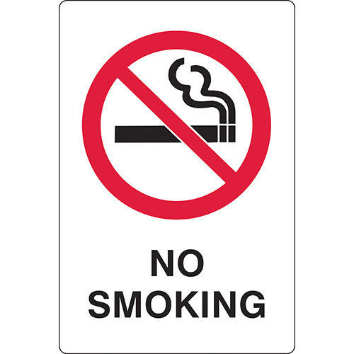 Safety Sign 450x300mm - No Smoking