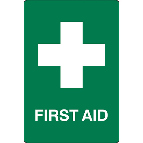 Safety Sign 450x300mm - First Aid