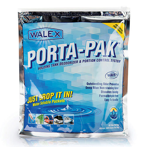 Toilet Chemical - Walex Porta-Pak Toilet Chemicals (bag of 50)