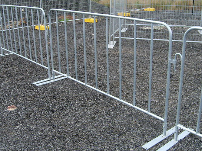 Crowd Control Barrier Heavy Duty 2.2m Flat Foot - Image 4