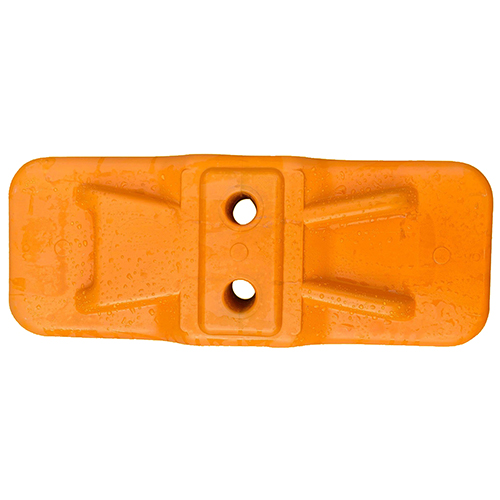 Temp Fence Feet - 25mm Hole/100mm Pitch 25kg Blown Moulded - Unbranded Lateral - Image 4