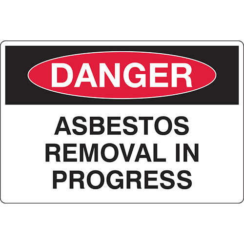 Safety Sign 450x300mm - Asbestos Removal